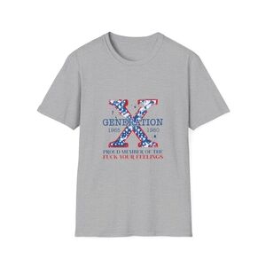 Generation X Graphic Tee - Light Gray